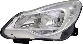 Resim Opel Corsa D Ön Sol Far 2010 Model Ve Sonrası Makyajlı Kasa Depo Marka 1216695 