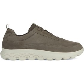 Resim Geox Erkek Vizon Spherica B Bağcıklı Deri Sneaker 
