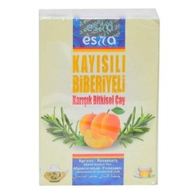 Resim Esila Kayısılı Biberiyeli Karışık Bitkisel Çay 45 Süzen Poşet 