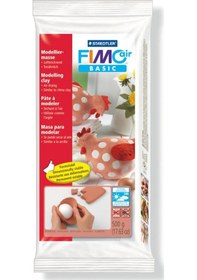 Resim Fımo Air Basic Modelleme Kili Model Hamuru - Seramik Kili 500 Gram Kiremit 8100-76 