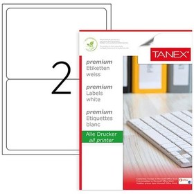Resim Tanex Tw-2002 199.6X143.5MMx100Ad.Lazer Yazıcı Etiketi 
