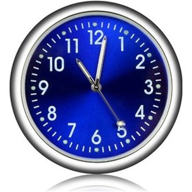 Resim Car Clock Arabanız için Gece Fosforlu Şık Otomatik Saat-Mavi 