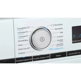 Resim Siemens iQ700 WT47XK80TR 9 kg Isı Pompalı Kurutma Makinesi 