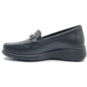 Resim Greyder 32690 Zn Deri Comfort Casual Kadın Ayakkabı Siyah 