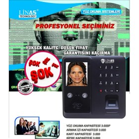 Resim Demay Tech Yüz Okuma Parmak Kary Personel Takip Cihazı Maaş Yazılımı 