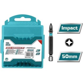 Resim Özgürce 10 Adet Mıknatıslı Yıldız Bits Uç Ph2 50 mm S2 Çelik Vidalama Ucu 