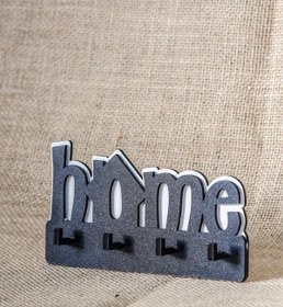 Resim softclass Home Ahşap Duvar Dekoru Anahtar Askısı 