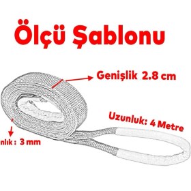 Resim Badem10 Polyester Spanzet Sapan Lila Renk 1 Ton 4 Metre Sağlam Yük Kaldırma Taşıma Indirme Halat 