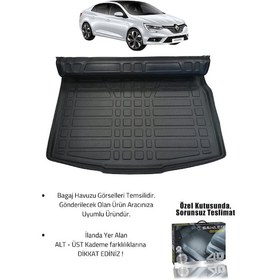 Resim Volkswagen Passat Variant B9 2024+ Uyumlu 4.5d Sahler Premium Paspas + Liner Marka 3d Alt Bagaj Havuzu - Passat Variant B9 