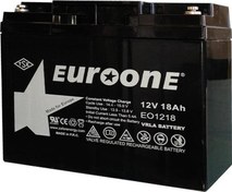 Resim EUROONE EO1218 12 VOLT - 18 AMPER AKÜ (181 X 76 X 167 MM) Powermaster