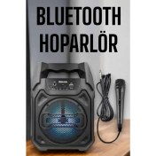 Resim Techno Stock Güçlü Ve Şarj Edilebilir Bluetooth Hoparlör 6.5 Inç 