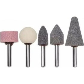 Resim Meşem Mini Kalıpçı Taşlama Seti 5 Parça 