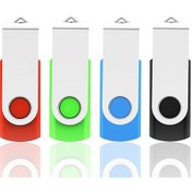 Resim Usb Flash Sürücü 32 Gb Usb 2.0 Flash Sürücü 4 Parça, Usb Bellek Flash Sürücü Bellek Çubuğu Usb Bellek Kalem Sürücü Dizüstü Bilgisayar Windows İçin 