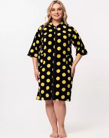 Resim Rytex Fermuarlı Sıcak Ev Bornozu 226737113 Mavi 