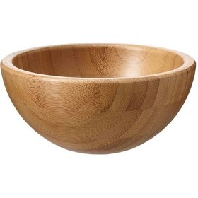 Resim Bambu Servis Kasesi Ikea Ölçü 12 CM Ikea Bambu Çerezlik Kase 