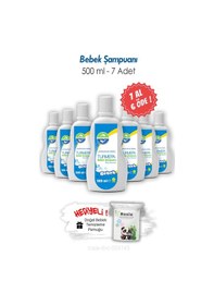 Resim 7 Al 6 Öde Turmepa Bebek Şampuanı 500 ML + Rosie Pamuk 