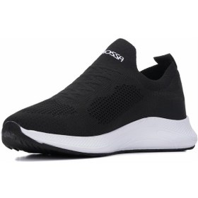 Resim Walkway Siyah Beyaz Fileli Kilit Bağcıklı Spor Ayakkabı Canis M Siyah-beyaz Siyah - Beyaz | Unisex 