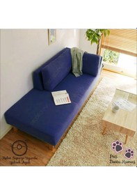 Resim Bella Rahat Dinlenme Koltuğu Josefin Koltuk Psikolog Koltuğu Kitap Okuma Koltuğu Puf Koltuk Kanepe Lacivert 