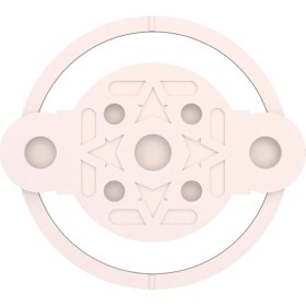 Resim Motifpiyer Tavan LED Spotlu Göbeği 44-Yuvarlak-Dış Çıtalı 