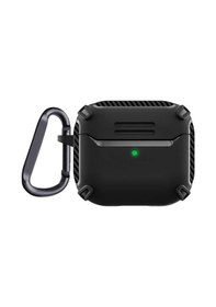 Resim Apple Uyumlu AirPods 3. Nesil Kılıf Zore Airbag 26 Silikon-Siyah Siyah 