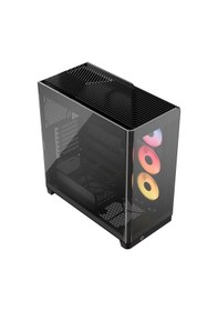 Resim Corsair FRAME 4500X RS-R ARGB Fanlı Panoramik Camlı Mid-Tower CC-9011314-WW Bilgisayar Kasası 