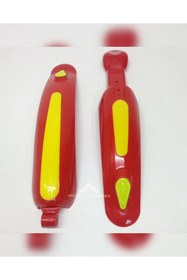 Resim abnturk Ön ve Arka sarı kırmızı bisiklet çamurluğu seti 