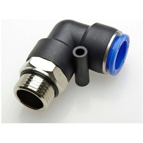 Resim 1/2 - 8 Mm Pnömatik Dirsek Bağlantı 