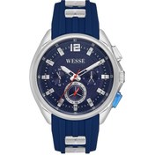Resim Wesse WWG401903 Quartz Silikon 47 mm Lacivert Erkek Kol Saati 