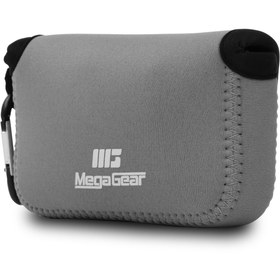 Resim MegaGear Mg814 Canon Powershot Sx620 Hs Neopren Kamera Kılıfı - Gri 