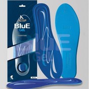Resim Blue Gel - Günlük Ayakkabı Tabanı, Memory Foam Hafızalı Tabanlık 