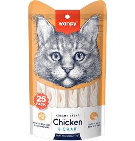 Resim Tavuklu Ve Yengeçli Sıvı Kedi Ödülü 1 Adet-sıvı-25x14 Gr 