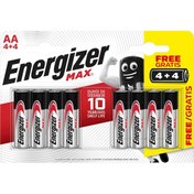 Resim Energizer BP8 AAA İnce Kalem Pil 8'li 