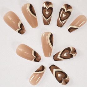 Resim Pop Beauty Takma Tırnak Seti & Zararsız Yapıştırıcı Popbeauty10053 