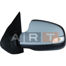Resim Art Ayna Renault Clio Symbol Touch 2013- Mekanik Astarlı Sinyalli Sol 