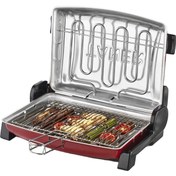 Resim Taner Kebapçı TNR-1706 Çift Telli Mini Izgara-Kırmızı 