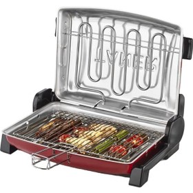 Resim Taner Kebapçı TNR-1706 Çift Telli Mini Izgara-Kırmızı 