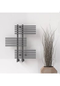 Resim Radiva - Fıjı Dekoratif Havlupan 650x740 Antrasit - 1fıj06500740b2ts- 