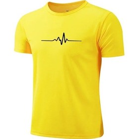 Resim Snapbuyerkek Spor T-shirt - Yaz Koşu Forması, Hızlı Kuru, Sıkıştırma, Havalandırmablack Black 