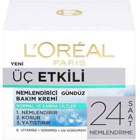 Resim Loreal Paris Üç Etkili Nemlendirici Jel Krem 50 ML 