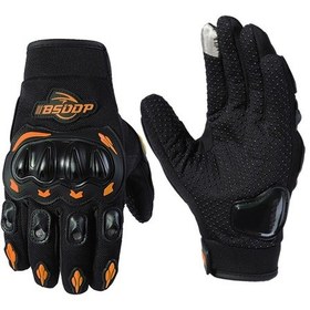 Resim Joyhub Motocross Eldiveni Kadın Erkek - Motor & Bisiklet Yaz/kış Spor Glove Turuncu 