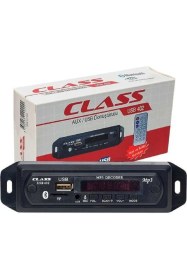 Resim Class Usb402 Oto Bluetooth Aux Çevirici Modül Konuşma Özellikli Mikrofonlu 