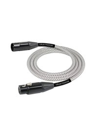 Resim Kırlın Mwb-220-beg-6m-wt Beyaz Mikrofon Kablosu 6 Metre Şık Beyaz Tasarım Xlr Bağlantı Noktalarında Üstün Tutuş Ve Netlik 