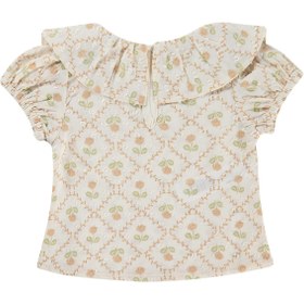 Resim Pierre Cardin Büyük Bebe Yaka Empirme 6-18 Ay Gömlek - Ekru - Ekru / 9-12 Ay 