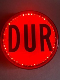 Resim AFT Dur Levhası Led Işıklı Servis Araçlarına Uygun Stop Lambası 