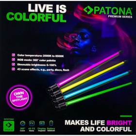 Resim Patona 4286 PREMIUM LED DYNAMİC 43 RC 100RGB 