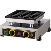 Resim Işıkgaz Silverinox Elektrikli Tekli Kalpli Bubble Waffle Makinesi 