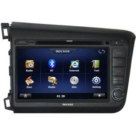 Resim Necvox Dvn -P 1050 Honda Crv Platinum Navigasyonlu Multimedya Kamera Dvd Mp3 Tv Anteni Geri Görüş Kamerası 