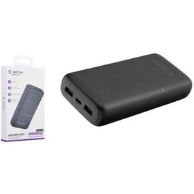 Resim Genax GNX504 23000 mAh PD Çıkış 2.6 A Powerbank - Siyah 
