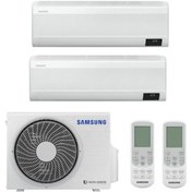 Resim Samsung Wind Free Multi 1+2 Sistem AJ050TXJ2KH/EA 9+12 Btu Klima 