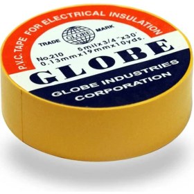 Resim Globe Izole Bant Sarı Elektrik Bandı 19 mm x 10 Metre 1 Adet - Sarı - 